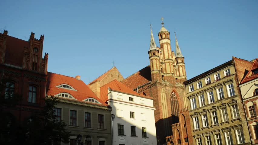 Holy Spirit Church in Torun, Poland. Post-Evangelical Church of Holy Spirit dates back to the 18th century. It is an academic church of The University of Nicolas Copernicby, conducted by the Jesuits.