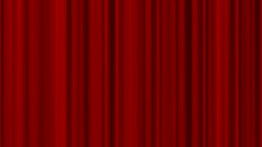 Red Curtain Background Stockvideoklipp (helt royaltyfria) 204994