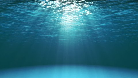 Dark Blue Ocean Surface Seen Underwater Stock Photo (Edit Now) 563619802