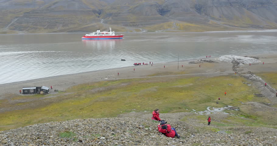 Arctic Expedtion Ship
Long shot of Arctic Expedtion Ship Spitsbergen Norway

