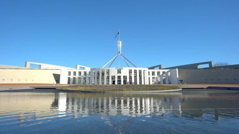 Canberra, Australia - June 28, 2016: Parliament House in Canberra, Australia