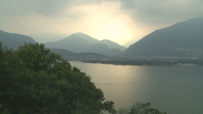 Cloudy day at Lago Maggiore