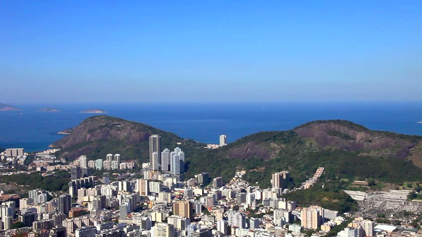 Panoramic view from Rio de Janeiro