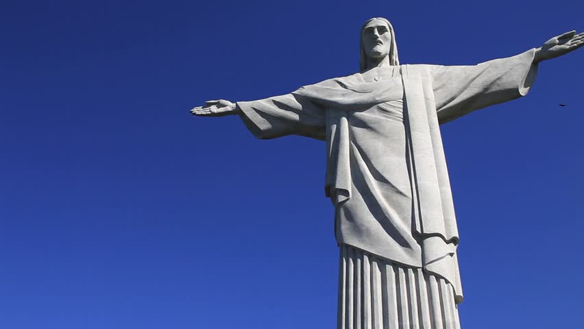 Christ The Redeemer Statue On Stock Footage Video 100 Royalty Free Shutterstock