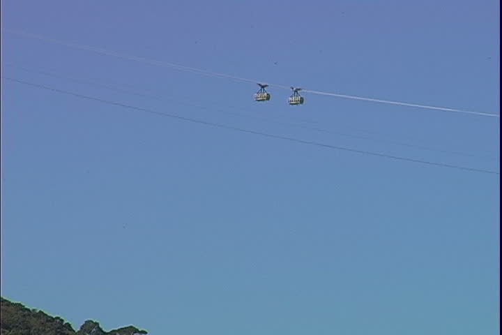 Sugarloaf Trams over Urca 