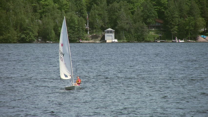 one person sailboat