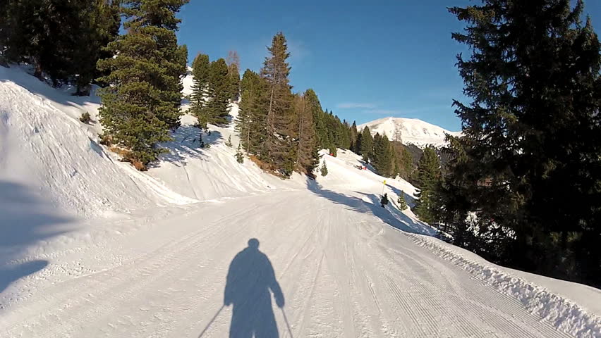 Ski Downhill Panorama 2