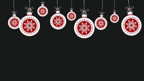 Christmas Decorations Background 6, Alpha Channel