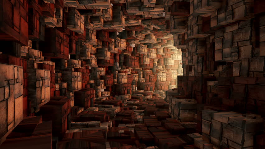 Chaotic Cubes Tunnel