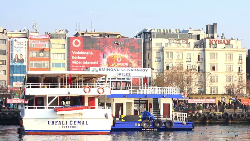 ISTANBUL - DECEMBER 01: Kadikoy Quay on December 01, 2011 in Istanbul, Turkey.