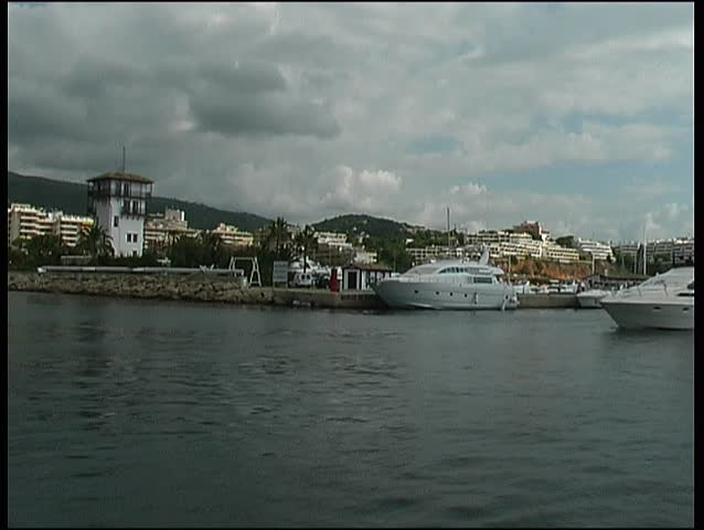 Harbor entrance, clip 1