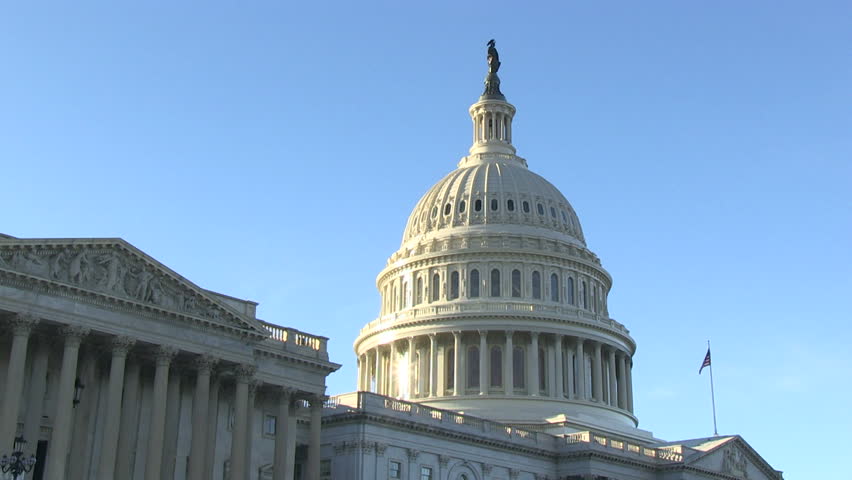 The US Capitol Building on Capitol Hill in Washington, DC | Shutterstock HD Video #20864884