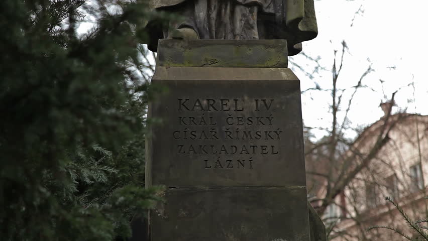 Karlovy Vary Evening city