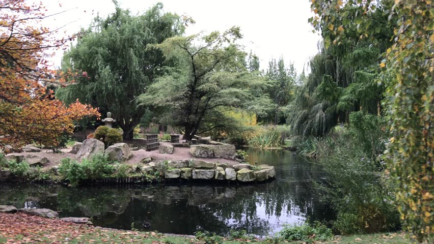 Autumn in Regents Park, London, England, UK.