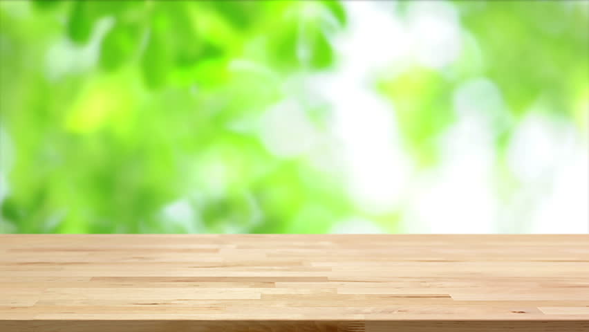 Wood Table Top On Blur Stock Footage Video 100 Royalty Free Shutterstock