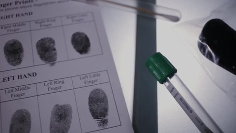 CSI Forensic examination knife