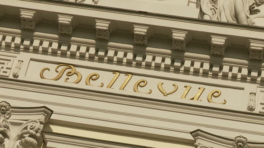 video footage of the Bellevue Palace in Berlin, Germany (Schloss Bellevue)