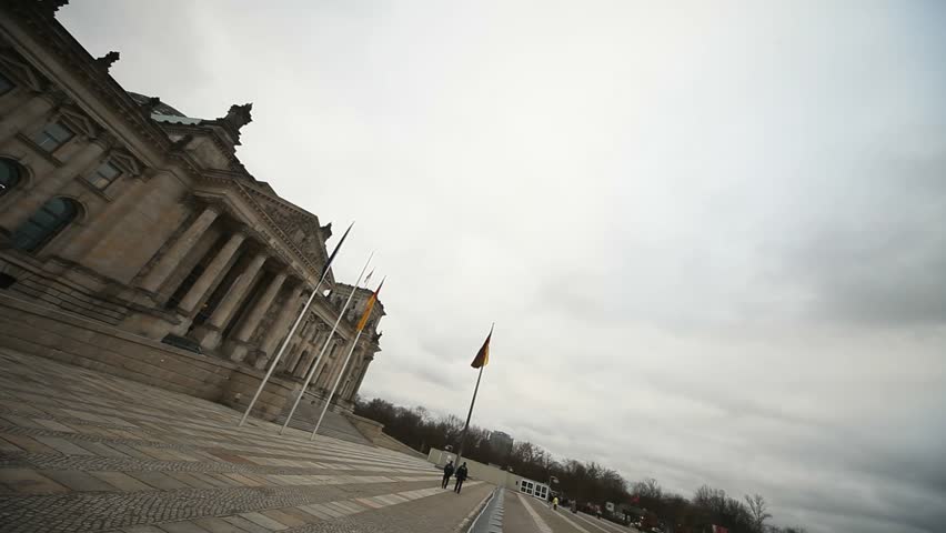 video footage of the german parliament (Reichtag, Bundestag)