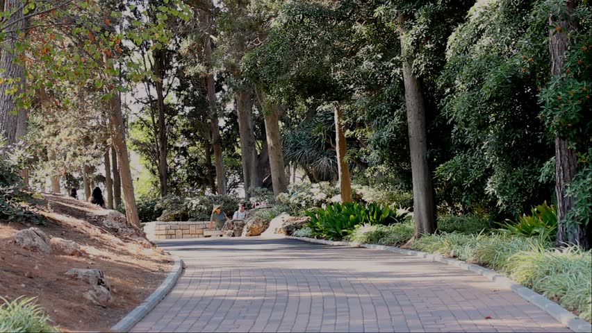 Park of Rothschild. Ramat Hanadiv. Memorial Gardens and Nature Park