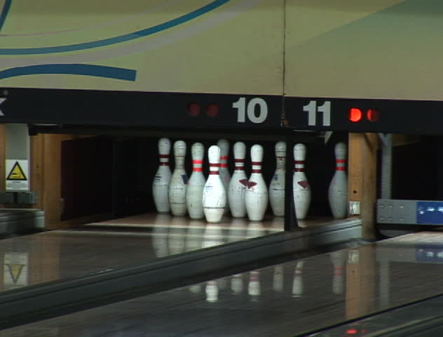 Bowling Strike Stock Footage Video (100% Royalty-free) 2100353