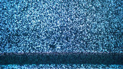 A flickering, analog TV signal. VHS retro recording video cassettes, TV channels. Screen / Noise Static flicker. Noise Sound