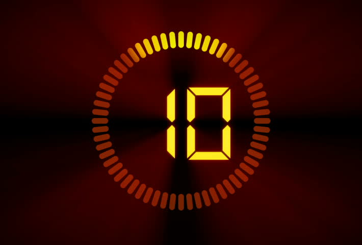 Countdown Clock 01, NTSC