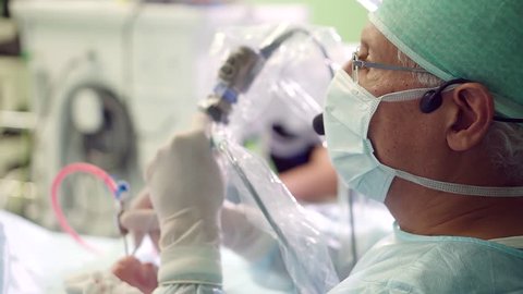 Endoscopic Transnasal Surgery Operation Conducted Professor Stock ...