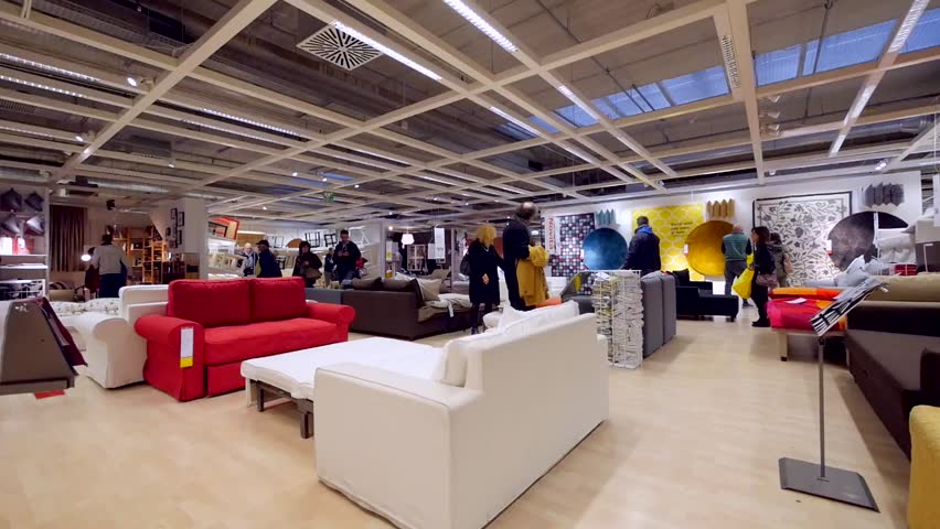 Bologna Italy Circa November 16 Interior View Inside Ikea Store Ikea Is The World S Largest Furniture Retailer