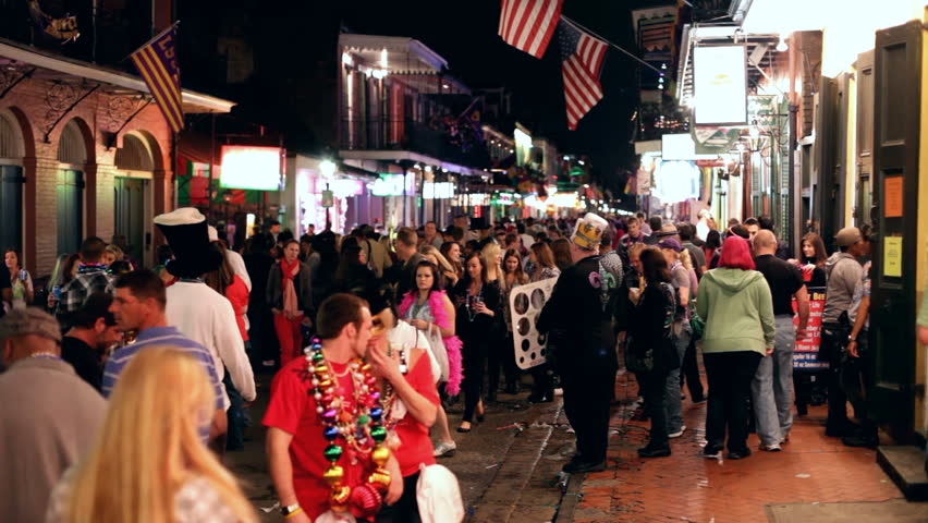 New Orleans - February 18: Stock Footage Video (100% Royalty-free