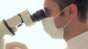 Scientist using latest medical technology, laboratory biochemistry genetic dna research - Powered by Shutterstock - Get 15% off with code: PIKWIZARD15