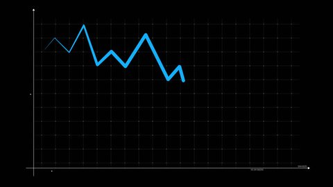 Motion Chart Animated Diagram Perfect Infographics: video de stock ...