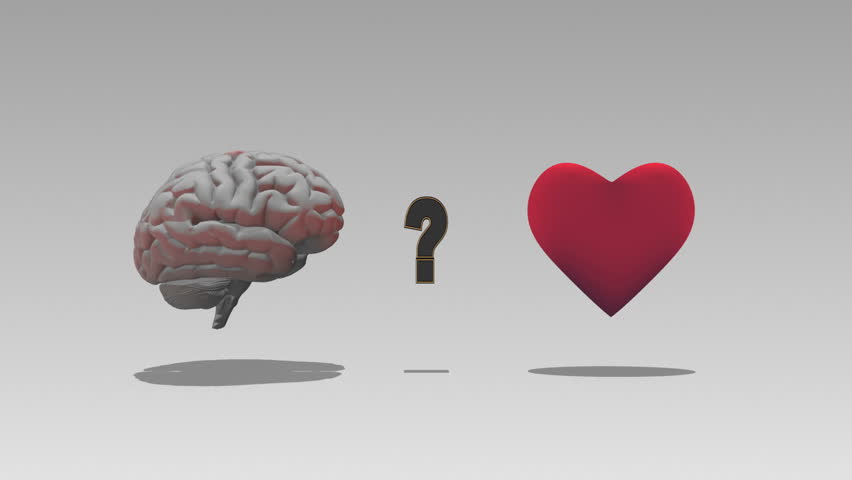 Heart and mind - logic versus intelligence Royalty-Free Stock Footage #21060883