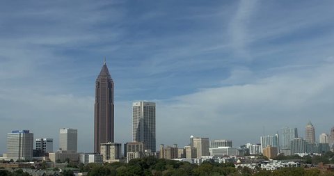Atlanta Skyline Time Lapse
