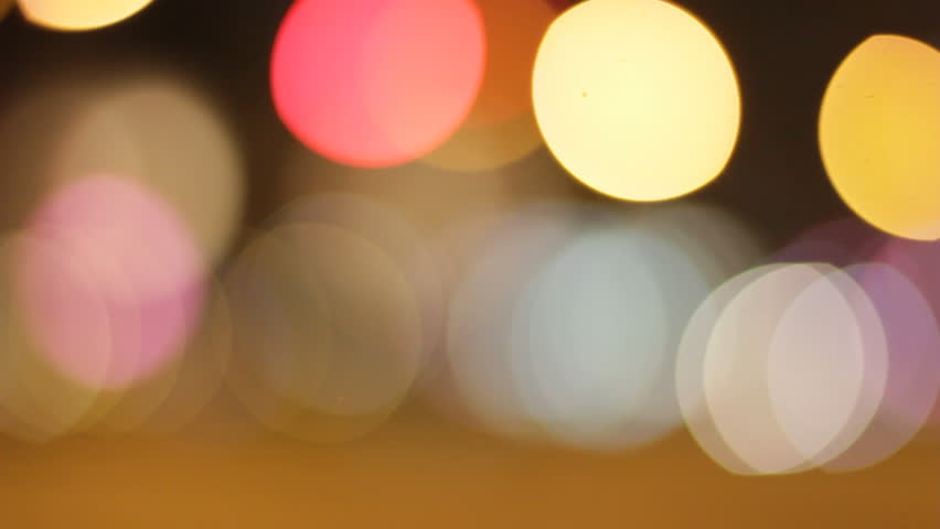Colorful circles - city lights