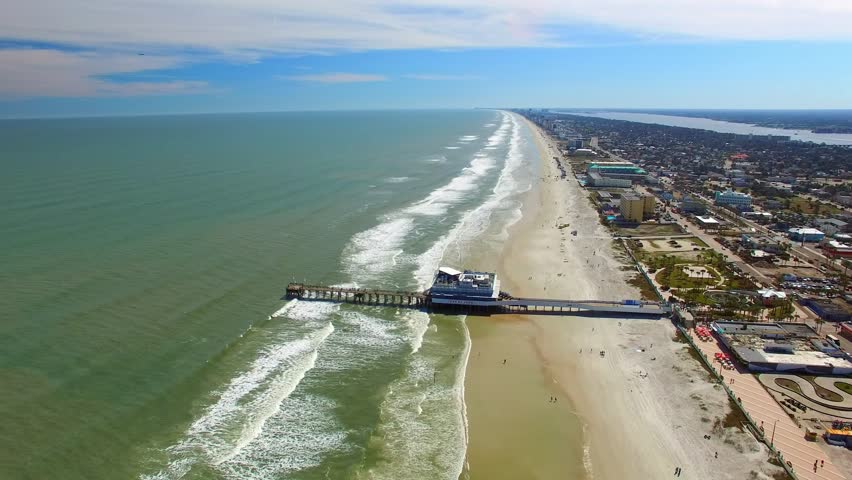 Daytona Beach aerial view