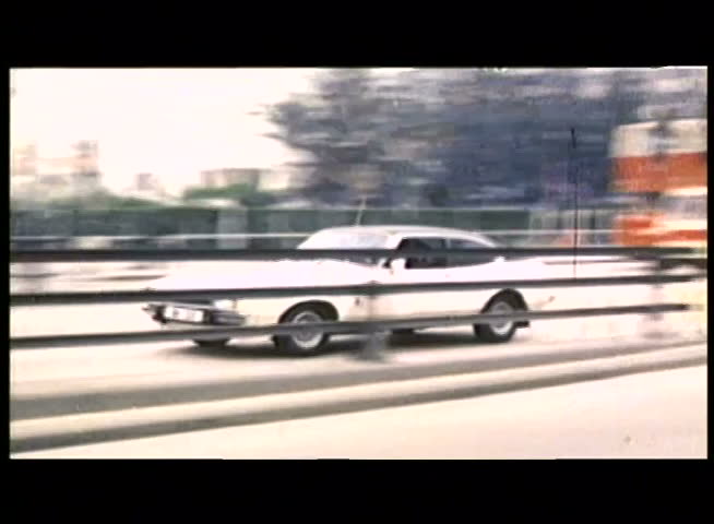 Cars driving on a ring road in Hong Kong