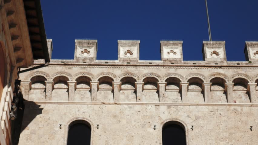 Monte dei Paschi di Siena, oldest surviving bank in the world, headquarters