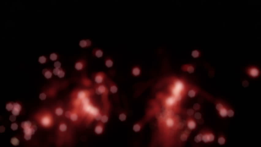 Fireworks display, blurry background 10