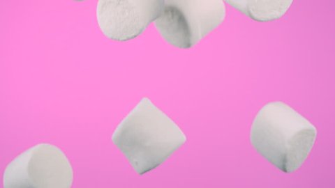 Falling marshmallows