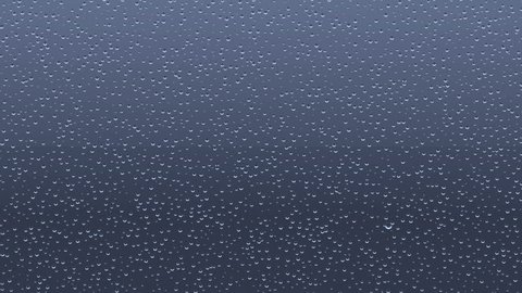 Rain drops on the glass. Condensation on the glass. Includes alpha matte for composing over footage or another background.