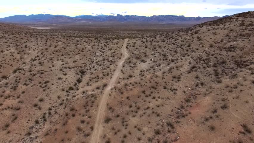 Aerial Of Desert Landscape Bird Eye Stock Footage Video 100 Royalty