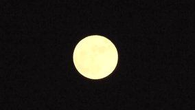 Full moon at its perigee during the supermoon natural event of November, 14 2016