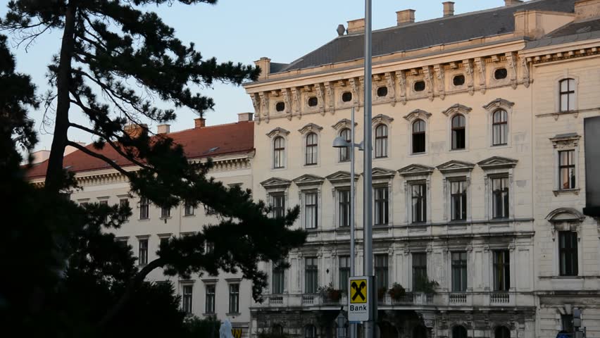 VIENNA, AUSTRIA. AUGUST 28 2016: Beautiful architecture of the city Vienna, Austria