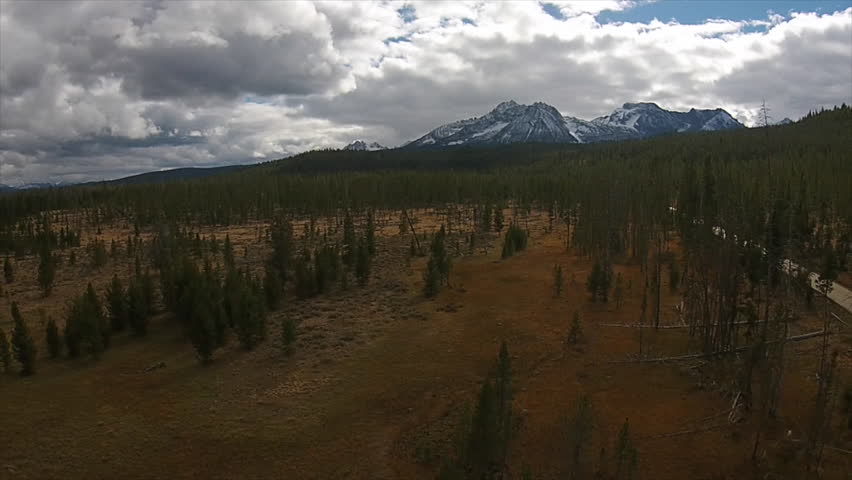 Sawtooth National Recreation Area in Custer County Aerial Landscapes
