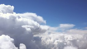 Amazing Flowing Clouds Time Lapse. 4K Ultra HD 3840x2160 Video Clip