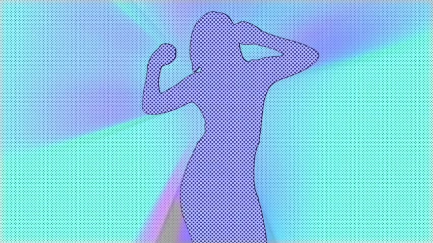 Dancer Background 3
A silhouette dancer dances on screen.