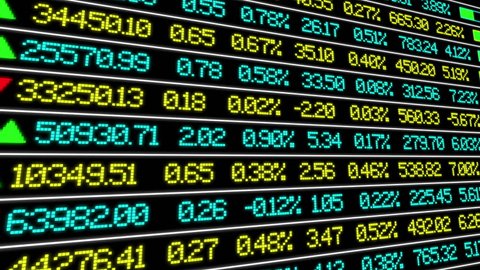 Beautiful Stock Market Board Moving Stock Footage Video 100 Royalty Free 31493347 Shutterstock