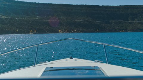 This is a shot off the Bow of a Boat on Navajo Lake NM. Shot on a BMCC with MoVI M15