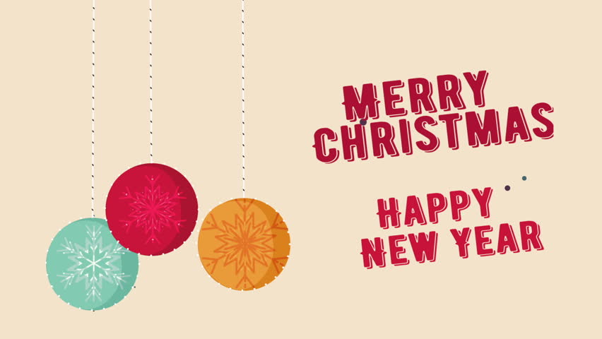 Merry Christmas And Happy New Stock Footage Video 100 Royalty Free 21479497 Shutterstock