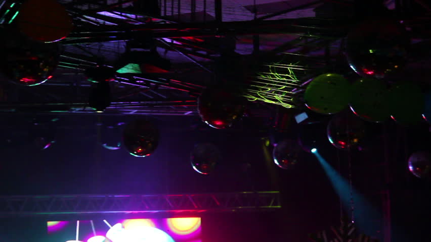 lighting equipment at concert - timelapse